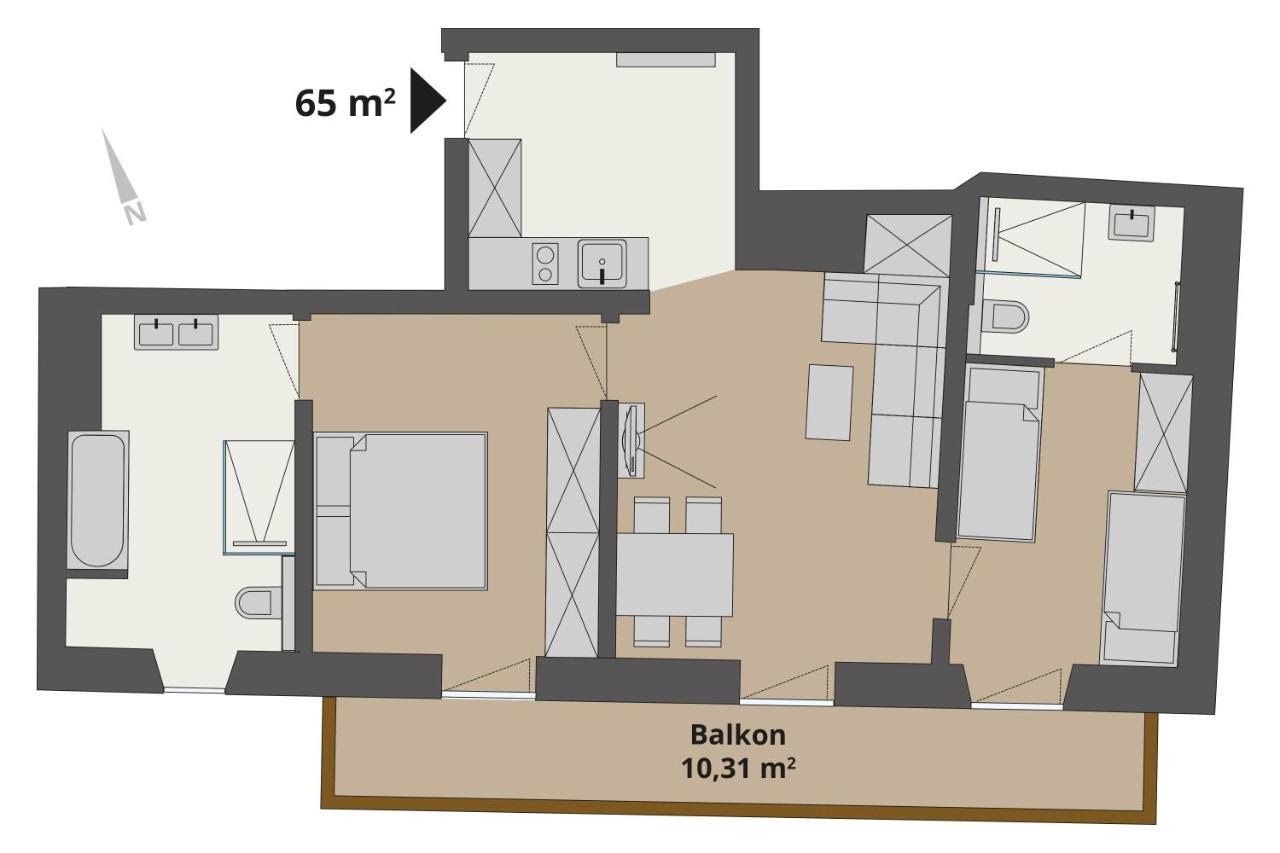 Steinergut Apartments Sankt Martin bei Lofer Exteriör bild